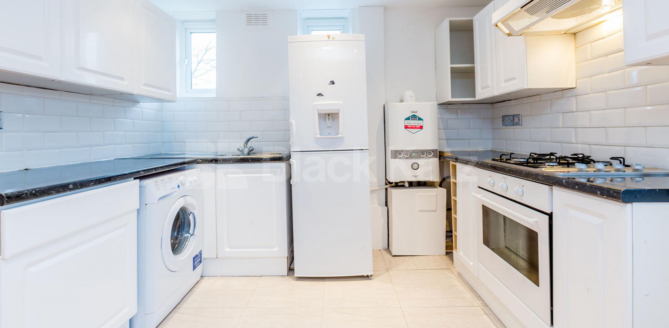 			NEW INSTRUCTION!, 2 Bedroom, 1 bath, 1 reception Flat			 Bennett Crt Axminster Road, HOLLOWAY